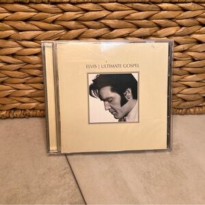 Elvis Ultimate‎ Gospel CD - Cream Cover